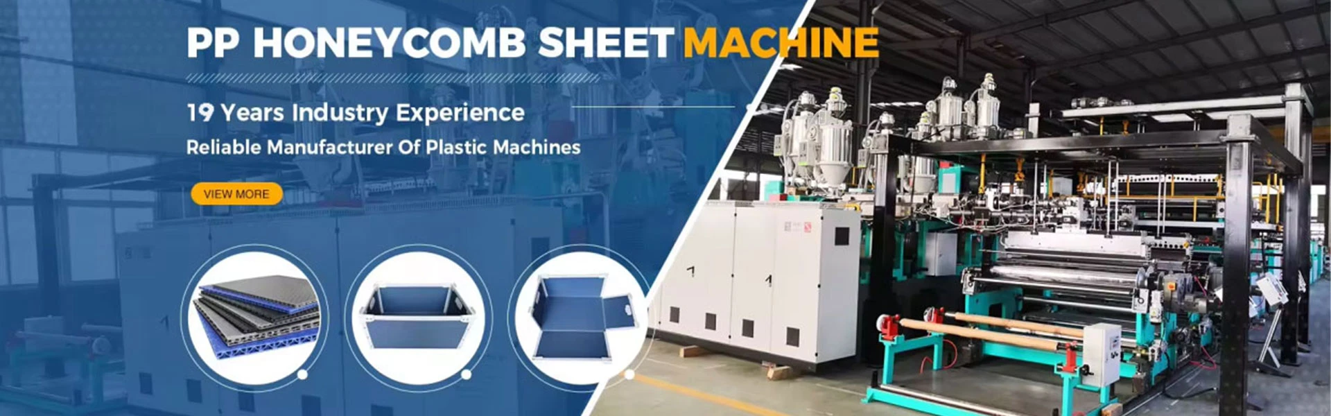 2.PP Honeycomb Core Composite Board Extrusion Machine